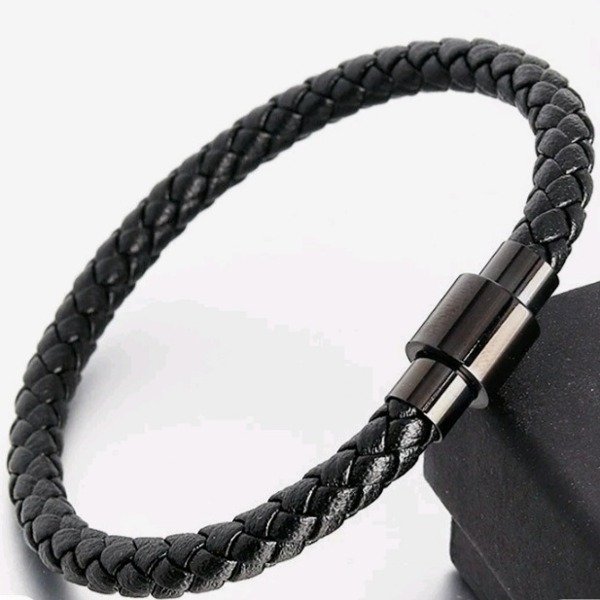 Producto - Pulsera negra  gancho negro