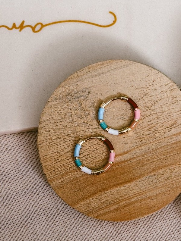 Producto - Argollas multicolores