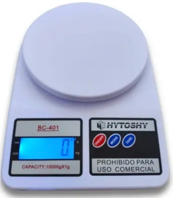 Producto - Balanza electrónica 10 kg x 1 g