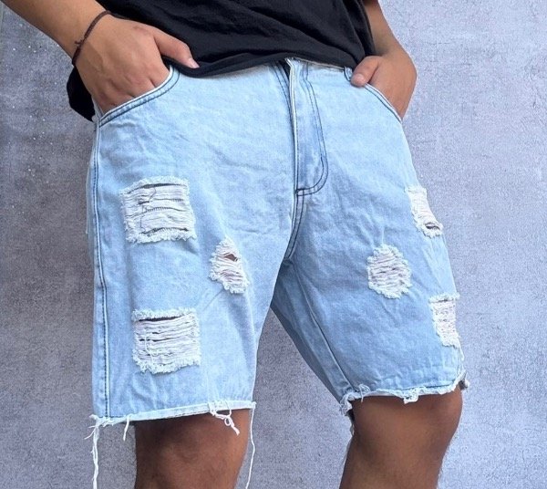 Producto - Bermudas de Jean Roturas