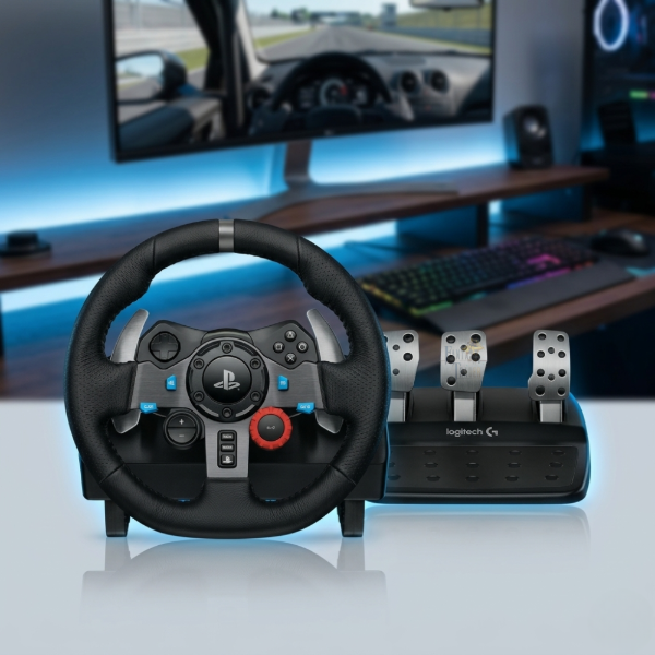 Producto - Volante Logitech G29 Driving Force + Pedalera - For Playstation and PC