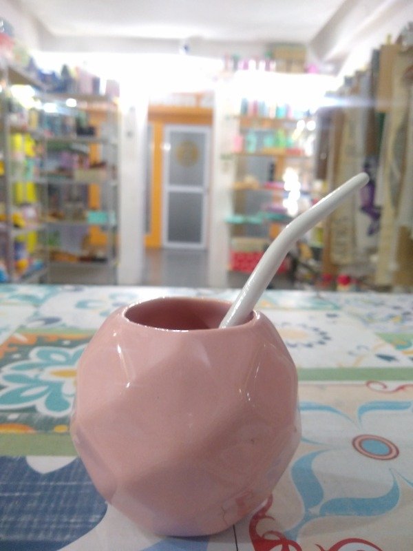 Producto - Mate prisma rosa