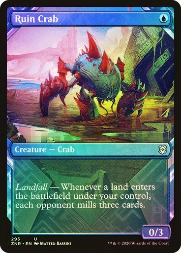 Producto - Ruin Crab (Showcase Foil)