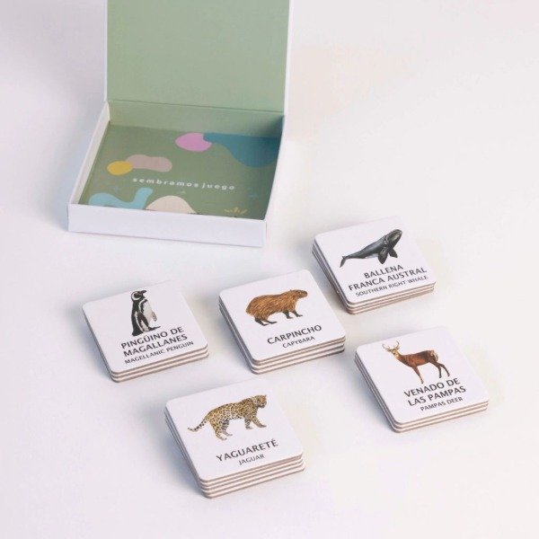 Producto - Juego de memoria animales autóctonos