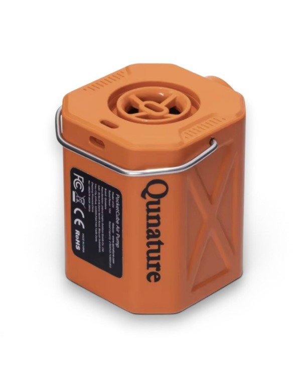 Producto - Mini Inflador Eléctrico Recargable Qunature  4.2kPa, Linterna y USB-C - 0