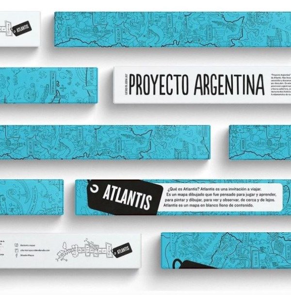 Producto - Lámina gigante de Argentina para colorear