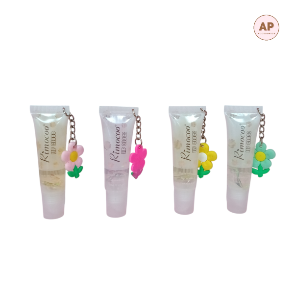 Producto - LIP GLOSS C/COLGANTE FLOR
