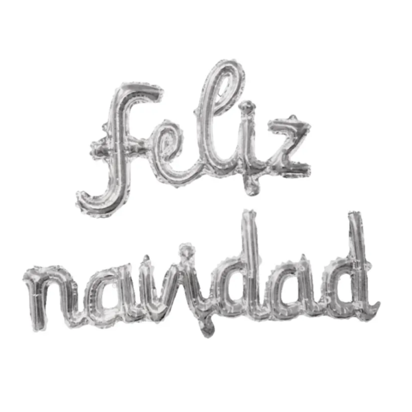 Producto - Globo metalizado Feliz Navidad