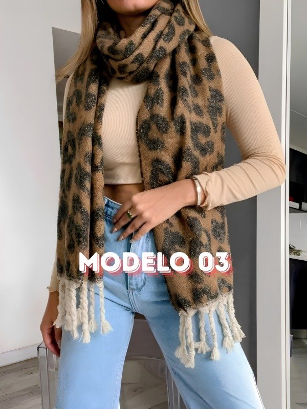 Producto - Bufandones Nube Animal Print (Pack x6) - 3