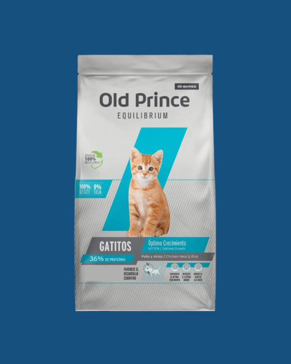 Producto - ALIMENTO OLD PRINCE EQ GATO GATITOS 3KG