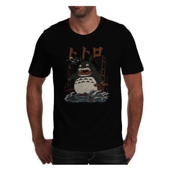 Remera Totoro Godzilla