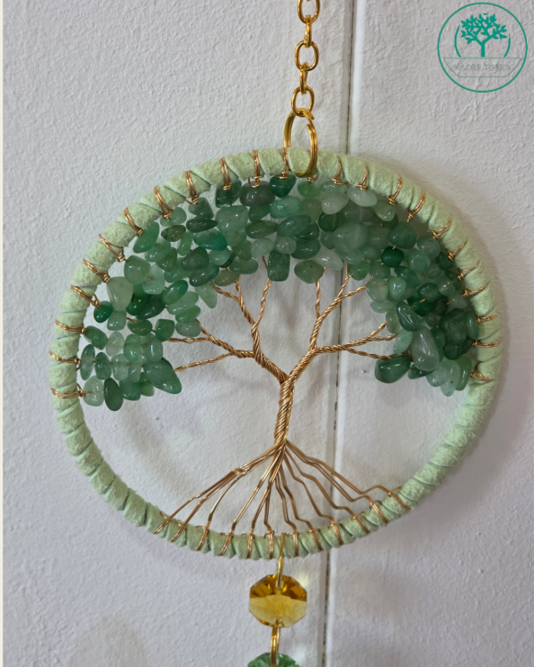 Producto - Atrapasol Árbol de la Vida C/Piedras y Cristales - 1