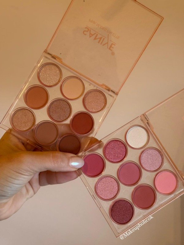 Producto - PALETA DE SOMBRAS PINK NUDE X9 - SANIYE - CAJA DE 24 UNIDADES