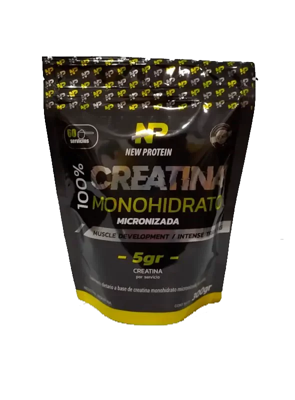 Producto - Creatina Micronizada 300 Grs New Protein