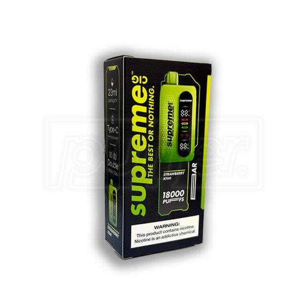 Producto - Supreme Cig  - Strawberry Kiwi (18.000 PUFFS)
