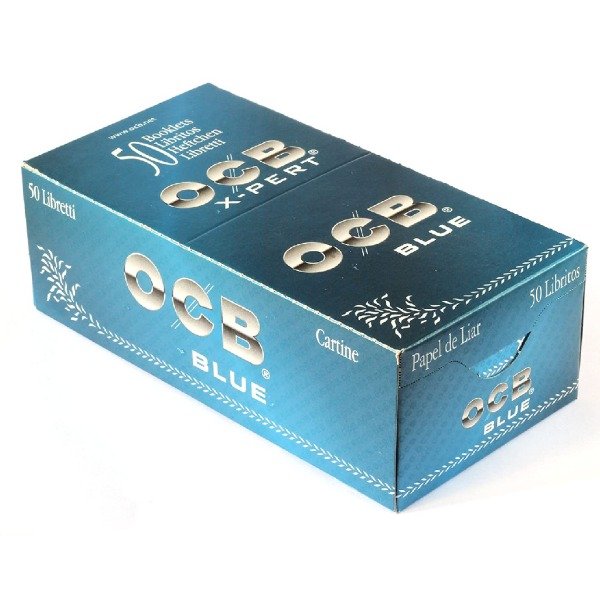 Producto - PAPELILLO OCB CELESTE BLUE X-PERT X 50 X 50UNI