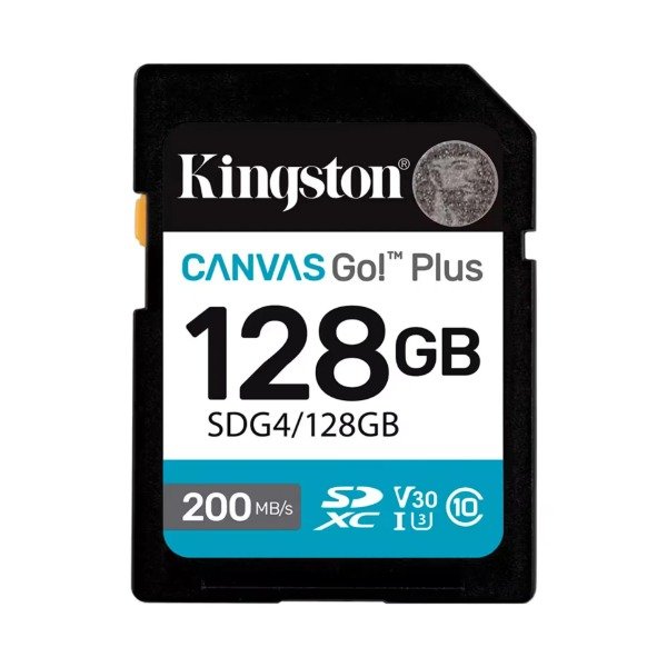 Producto - Kingston Tarjeta de Memoria SDG4/ Canvas Go! Plus - SD