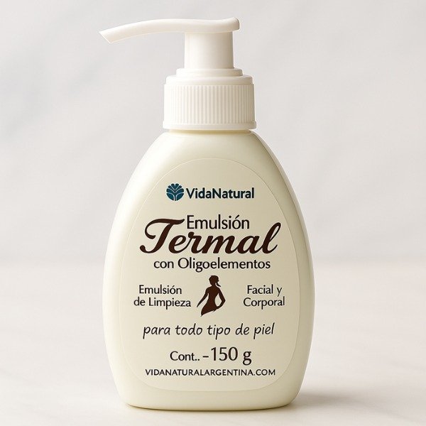 Producto - Emulsión Termal de Limpieza, Piel Radiante y Fresca al Instante