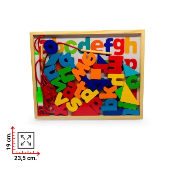 Producto - Tablero de Letras para Enhebrar