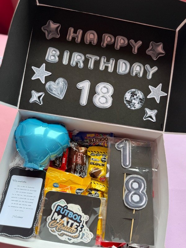 Producto - Box regalo 18 años