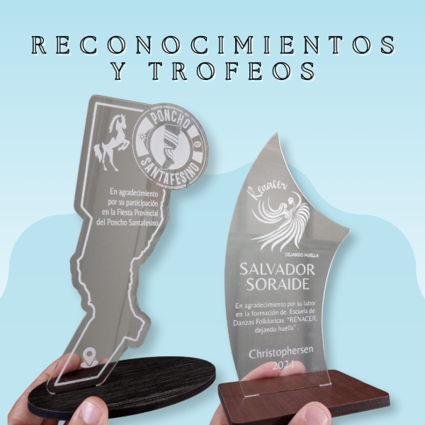 Producto - Presentes / reconocimientos de acrilico
