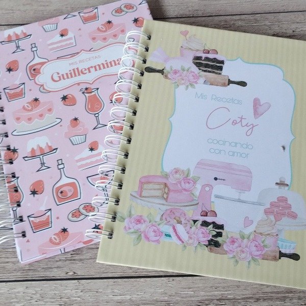 Producto - Recetario de Cocina personalizado con Nombre
