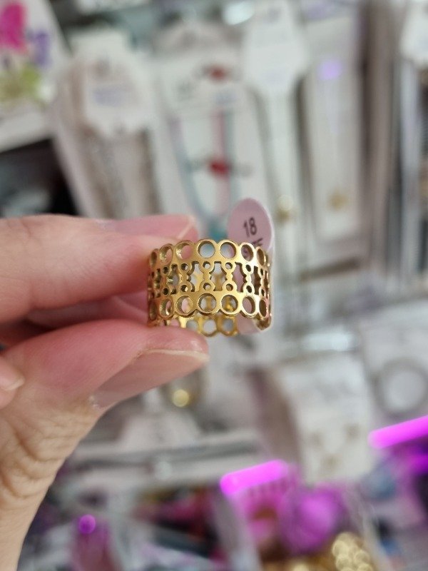 Producto - Anillo Calado Dorado - 2
