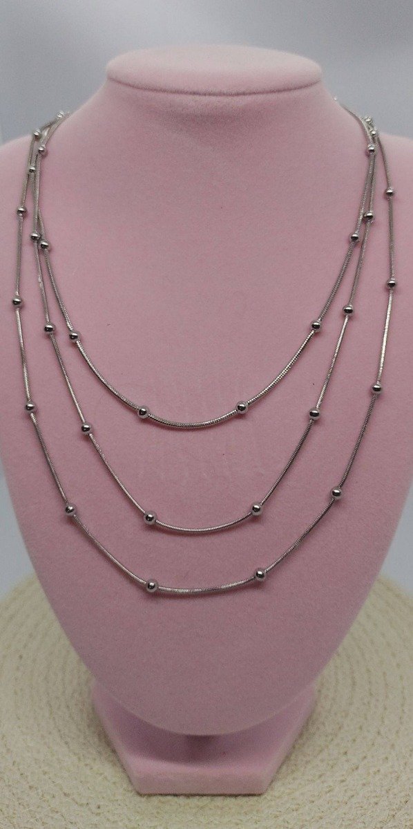 Producto - Triple cadena con bolitas