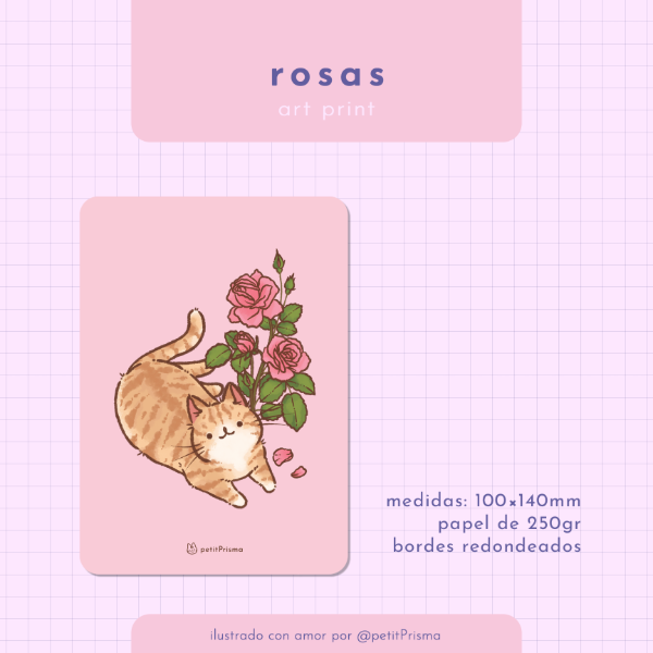Producto - Art Print "Rosas"