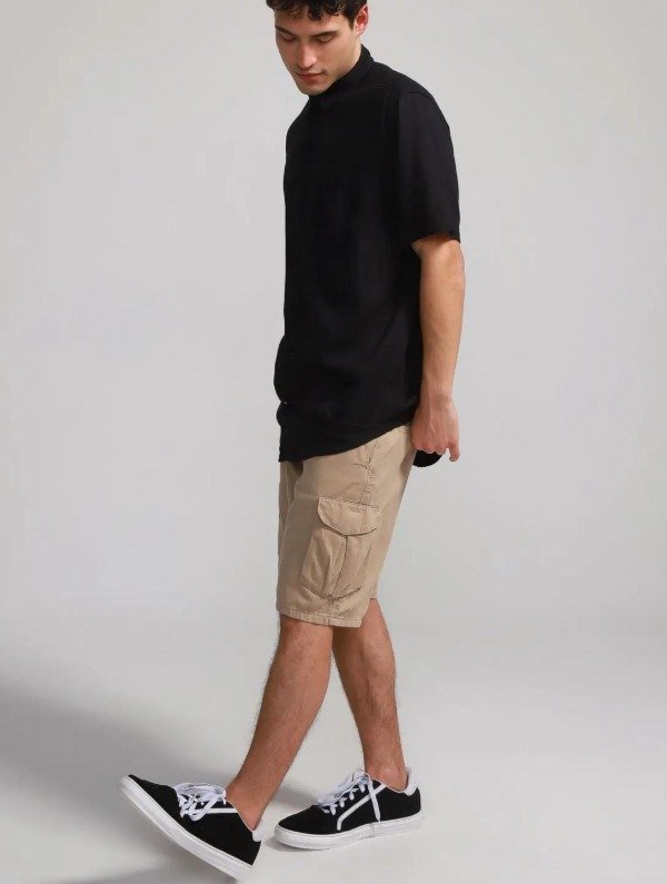 Producto - Bermuda Bastard camel gabardina