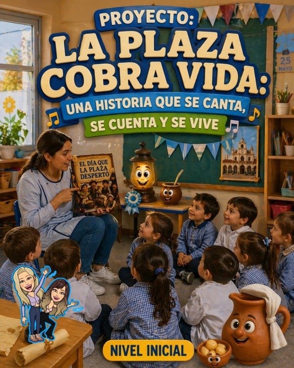 Producto - PROYECTO. LA PLAZA COBRA VIDA UNA HISTORIA QUE SE CANTA SE CUENTA Y SE VIVE