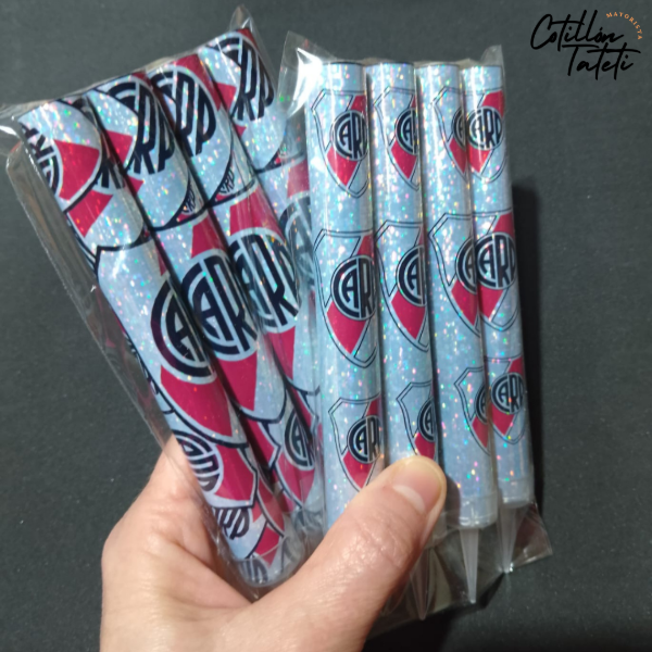 Producto - BENGALAS FUTBOL HOLOGRAFICAS - 4 UNIDADES