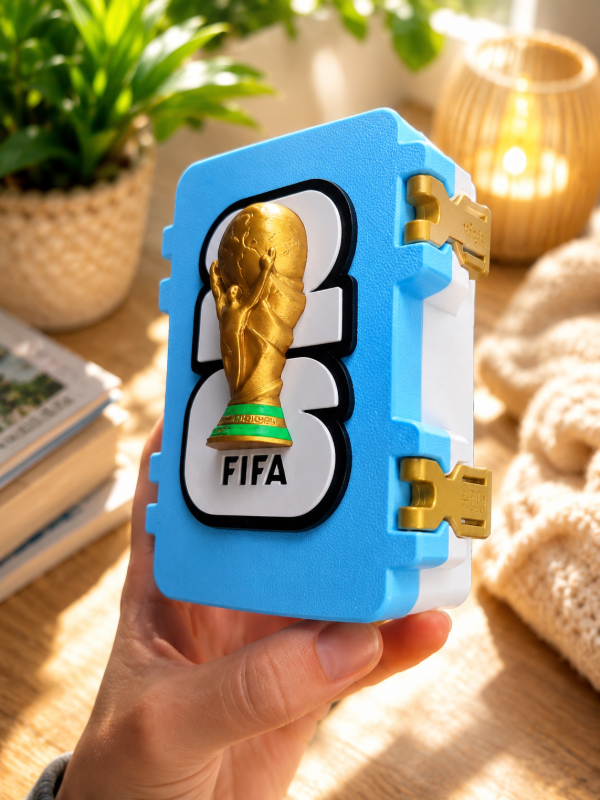 Producto - Caja Porta Figuritas Mundial 2026 Con Separador