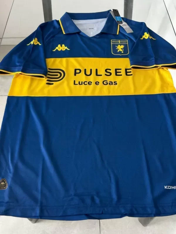 Producto - Camiseta Genoa 2025 Homenaje Boca Juniors IMPORTADA