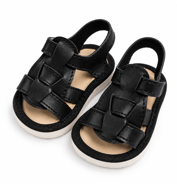 Producto - SANDALIAS ABROJO NEGRA