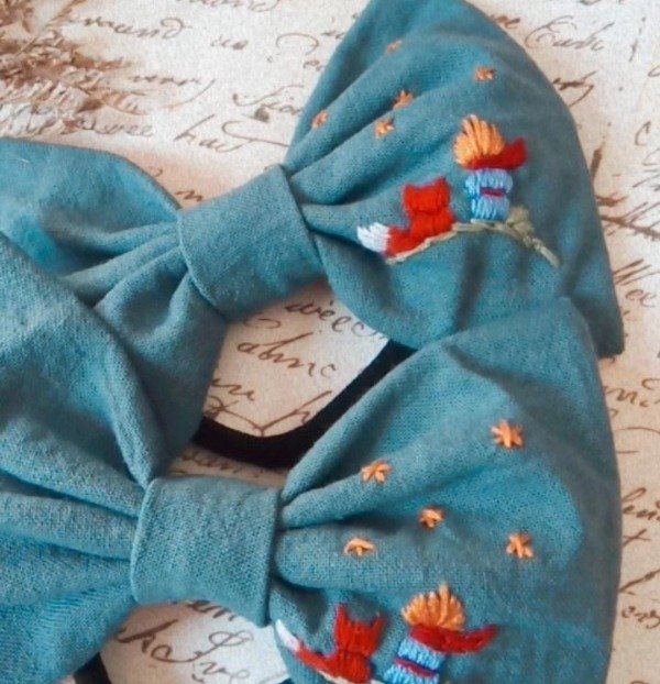Producto - Moños Little Prince azul