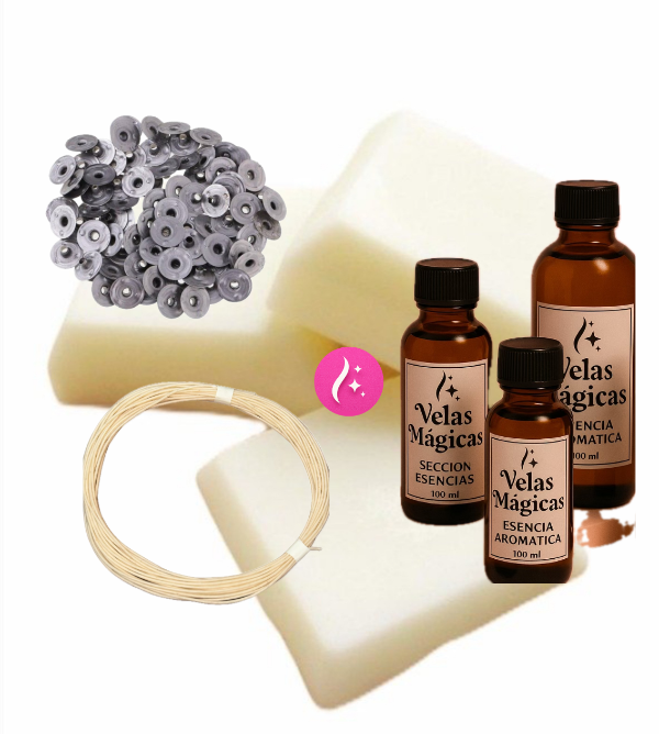 Producto - KIT CAJA - VELAS DE SOJA EN RECIPIENTES INICIAL