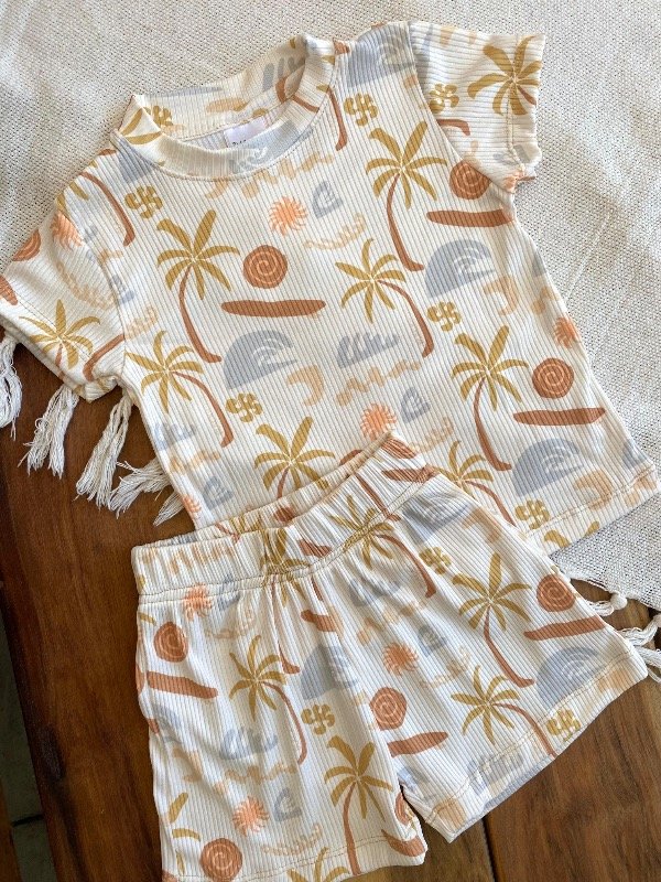 Producto - Pijama palm verano