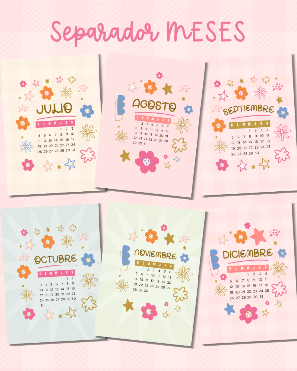 Producto - SEPARADOR MESES 2027