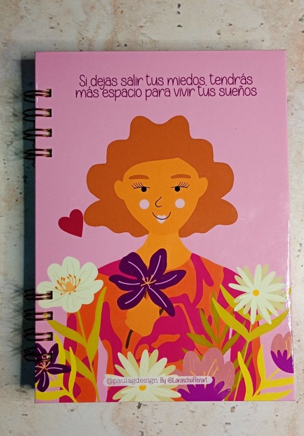 Producto - Cuaderno Colección Mujeres Lila