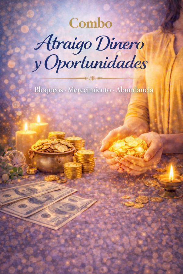 Producto - Combo Atraigo dinero y oportunidades