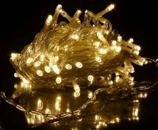 Producto - Luces led calidas fijas 10 mts