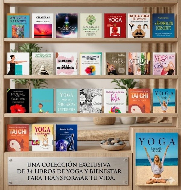 Producto - La Biblioteca Maestra de Yoga y Bienestar (34 Libros Digitales)