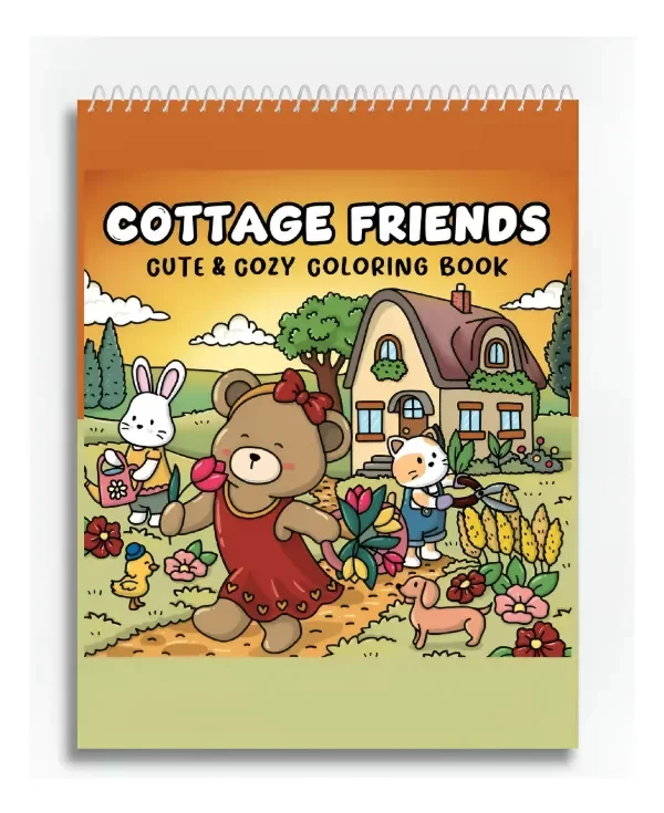 Producto - Cottage Friends - Libro Anillado - A4