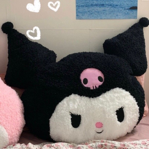 Producto - Almohada peluche Kuromi 60x40cm