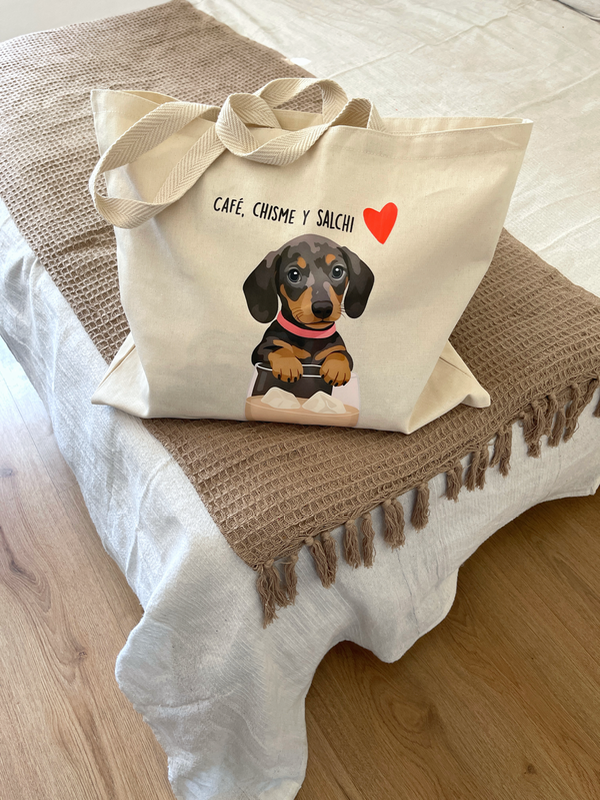 Producto - Bolso totebag Salchi chisme