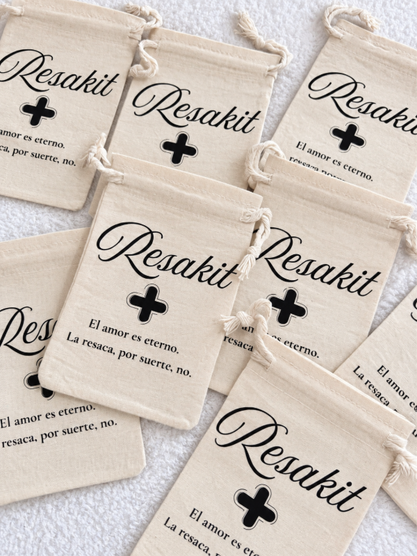 Producto - Bolsitas de lienzo con cordón personalizadas