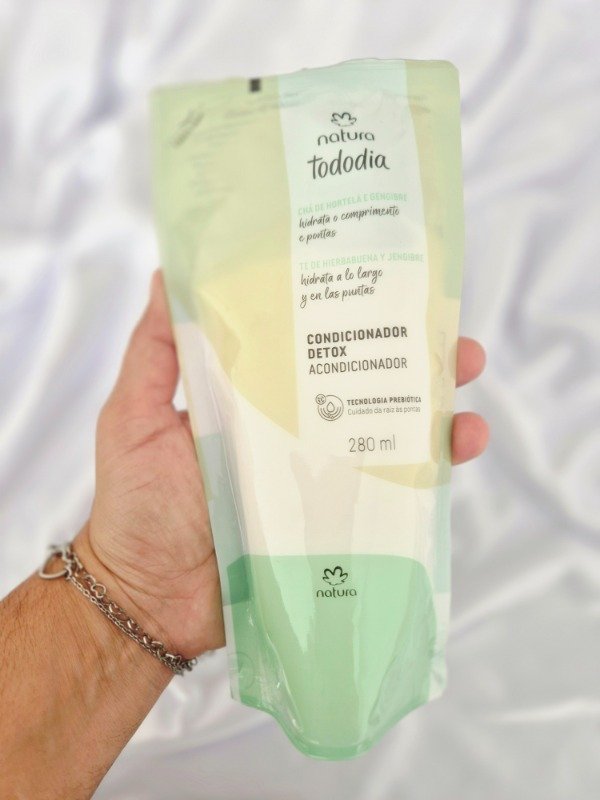 Producto - Repuesto Acondicionador Detox Té de menta y jengibre 280 ml