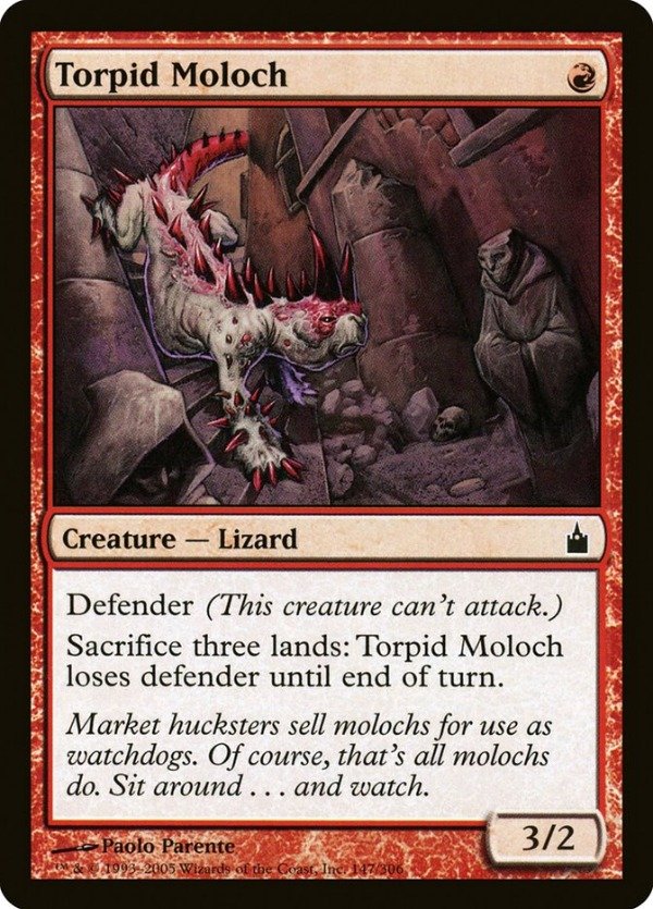 Producto - Torpid Moloch  Ravnica: City of Guilds