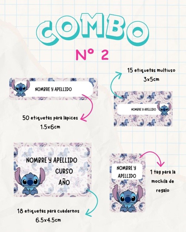 Producto - KIT ESCOLAR - COMBO 2